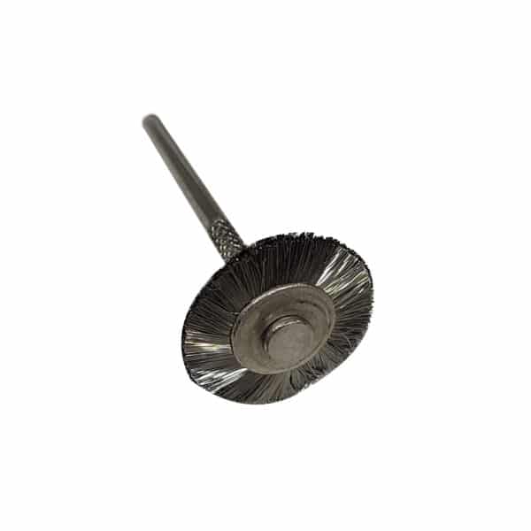 Cepillo redondo de alambre de acero recto 19 mm
